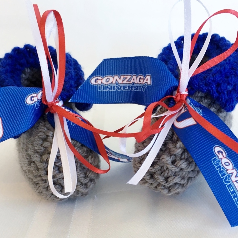 Gonzaga Baby Booties *NEW*